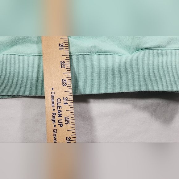 Women's FILA Crew Neck Dual Pocket Sweatshirt Size Large Seafoam Green - Picture 11 of 13